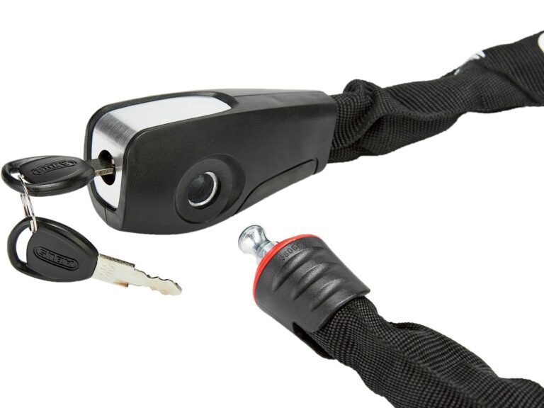 BMC Soldes Boutique -BMC Soldes Boutique abus antivol catena 6806 a clef 110cm black white 1 768x576 1