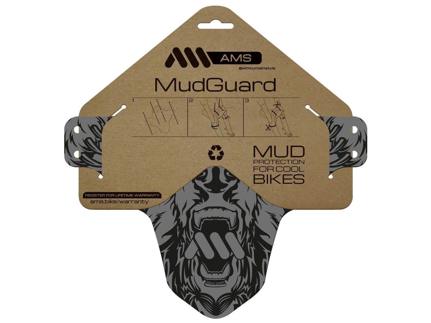 All-mountain-style AMS Garde Boue Avant Bear Mud Guard 1 All-mountain-style AMS Garde Boue Avant Bear Mud Guard