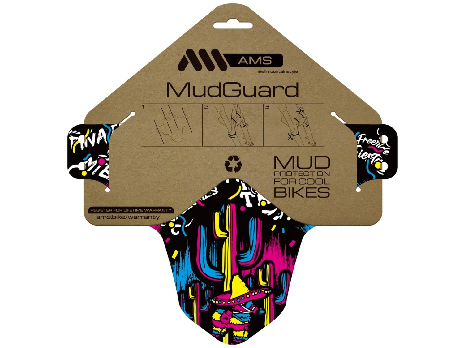 All-mountain-style AMS Garde Boue Avant Freeride Fiesta Mud Guard 1 All-mountain-style AMS Garde Boue Avant Freeride Fiesta Mud Guard