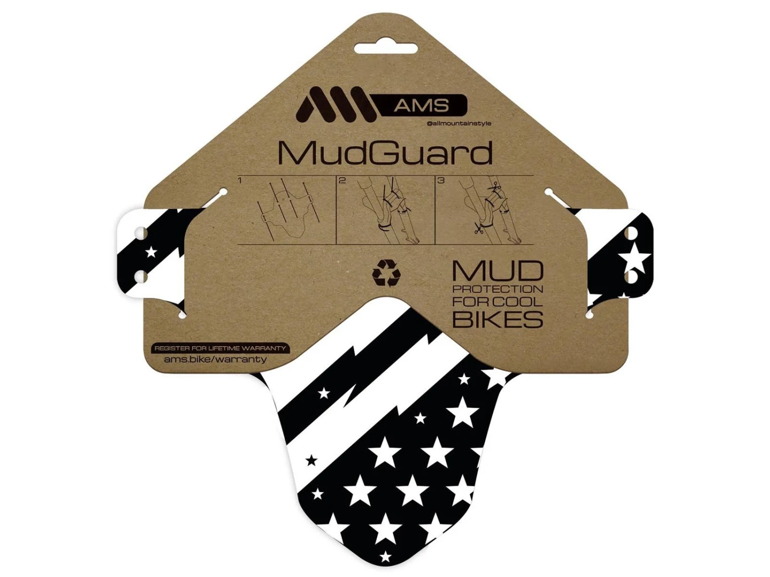 All-mountain-style AMS Garde Boue Avant Patriot Mud Guard 1 All-mountain-style AMS Garde Boue Avant Patriot Mud Guard