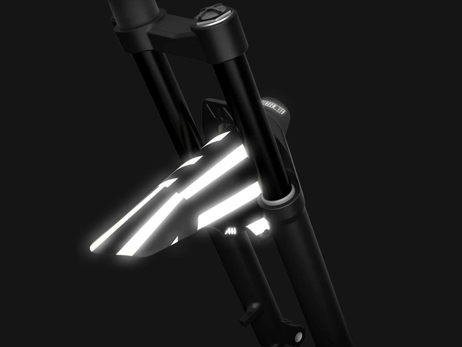 All-mountain-style AMS Garde Boue Avant Reflective Dazzle Mud Guard 4 All-mountain-style AMS Garde Boue Avant Reflective Dazzle Mud Guard – Image 4