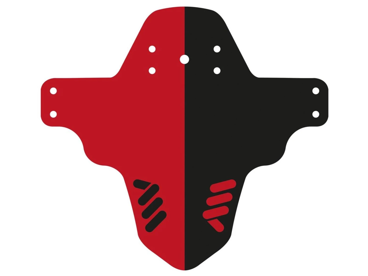 All-mountain-style AMS Garde Boue Avant Rouge Et Noir Mud Guard 2 All-mountain-style AMS Garde Boue Avant Rouge Et Noir Mud Guard – Image 2