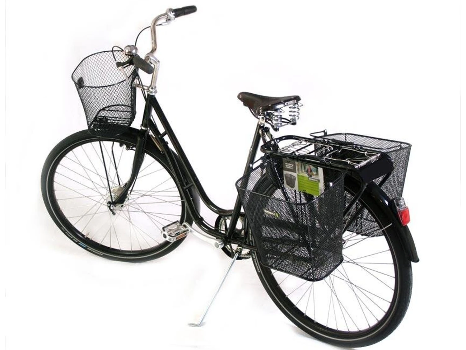 BASIL Panier Arrière Cardif Avec Anse Fixation Porte Bagage 4 BASIL Panier Arrière Cardif Avec Anse Fixation Porte Bagage – Image 4