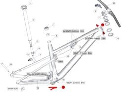 BMC Guide Câble 33 Pour Fourstroke 01 MY2023 - 30004040