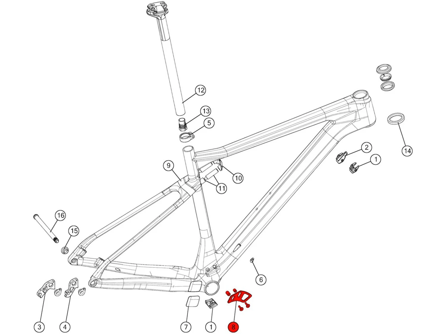 BMC Guide Chaîne 15-M4 Pour Teamelite 01/02 Dès 2016 - 222786 1 BMC Guide Chaîne 15-M4 Pour Teamelite 01/02 Dès 2016 - 222786