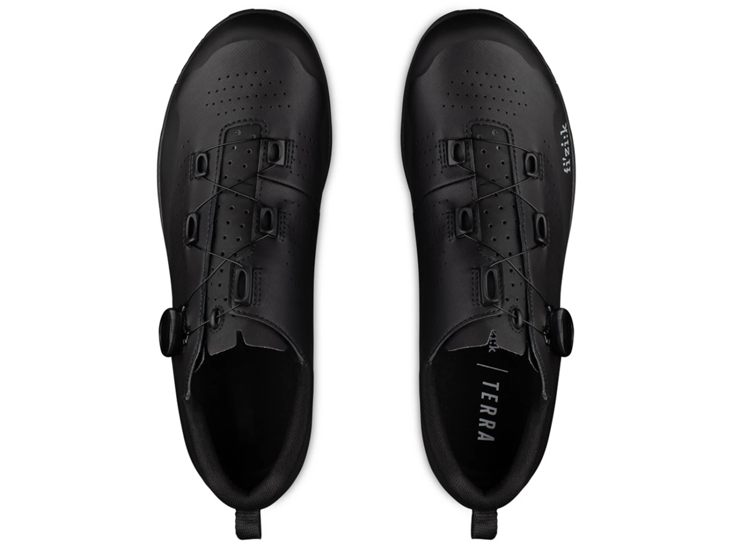 FIZIK Terra Atlas Chaussures Gravel Full Black 3 FIZIK Terra Atlas Chaussures Gravel Full Black – Image 3