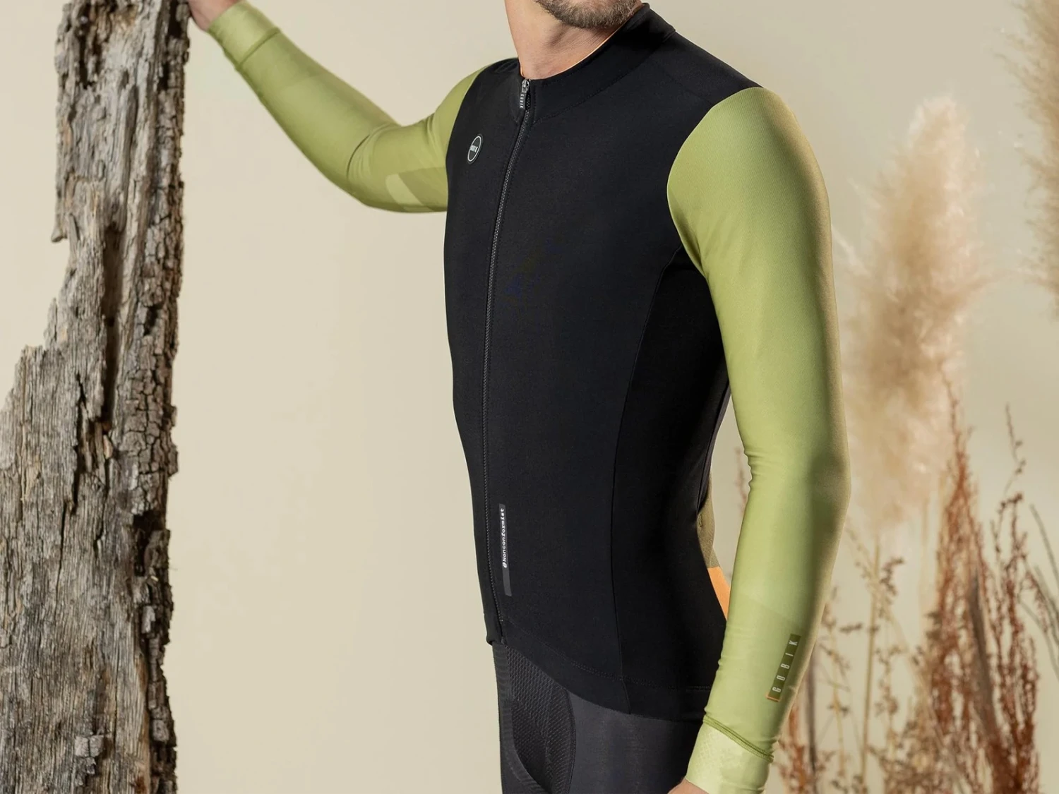 GOBIK Cobble Blend Man Leaf Maillot Manche Longue Cold 2023 3 GOBIK Cobble Blend Man Leaf Maillot Manche Longue Cold 2023 – Image 3