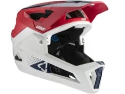 LEATT Casque Intégral MTB 4.0 ENDURO Rouge -BMC Soldes Boutique leatt casque integral mtb 40 enduro rouge 1