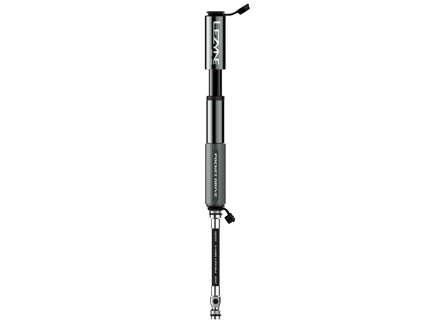 LEZYNE Pocket Drive Mini-pompe + Support Cadre Vélo 3 LEZYNE Pocket Drive Mini-pompe + Support Cadre Vélo – Image 3