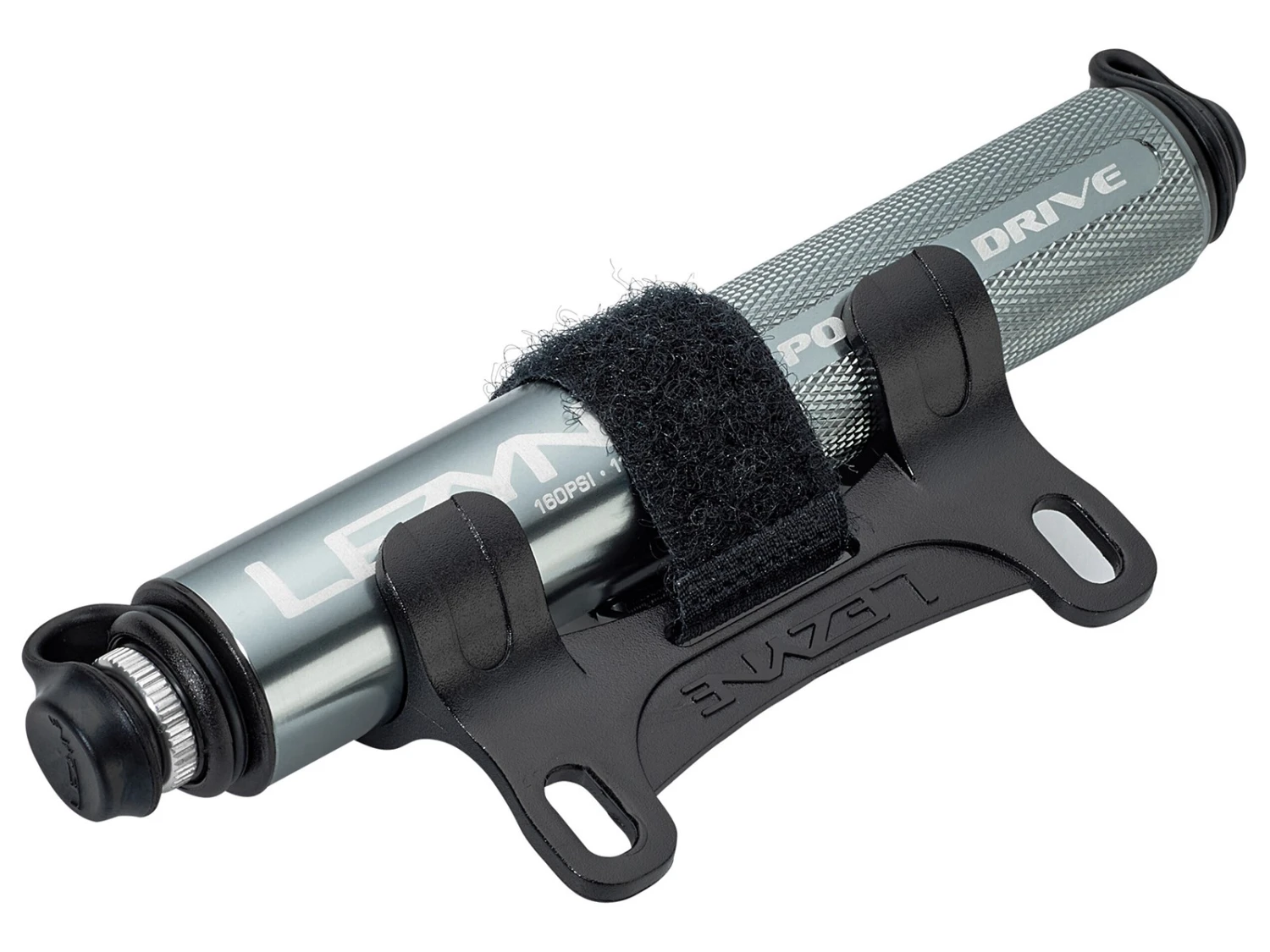 LEZYNE Pocket Drive Mini-pompe + Support Cadre Vélo 1 LEZYNE Pocket Drive Mini-pompe + Support Cadre Vélo