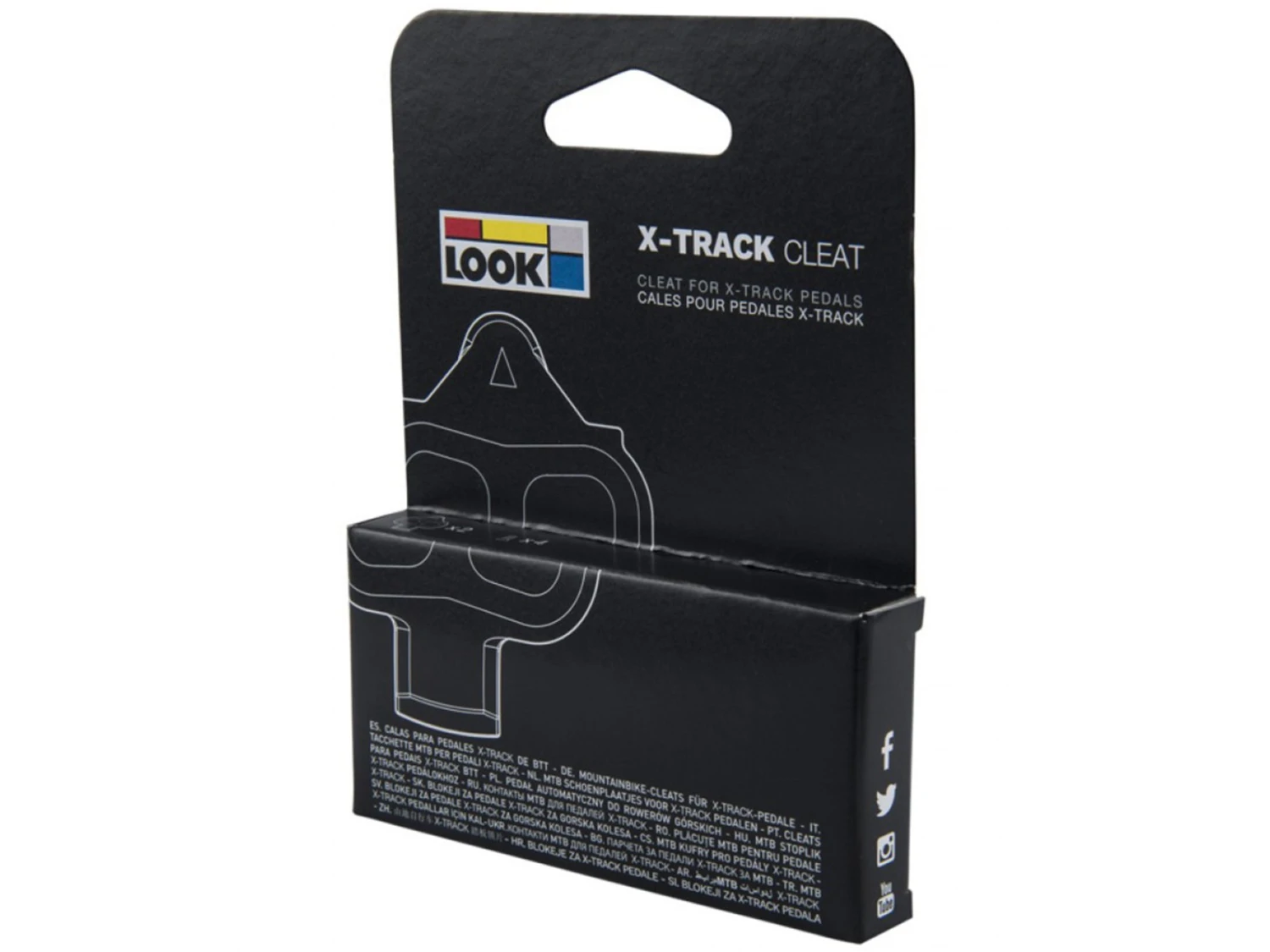 LOOK Paire De Cales X-Track Cleat Easy / Geo Trekking 2 LOOK Paire De Cales X-Track Cleat Easy / Geo Trekking â Image 2