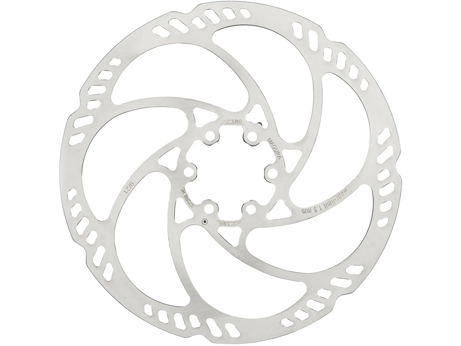 MAGURA Disque Storm HC 6 Trous 160mm 180mm 203mm 2 MAGURA Disque Storm HC 6 Trous 160mm 180mm 203mm – Image 2