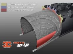 MAXXIS Assegai Pneu Souple 3C MaxxGrip Downhill WT TR - 27,5 X 2,5 Pouces -BMC Soldes Boutique maxxis assegai pneu souple 3c maxxgrip downhill wt tr 275 x 25 pouces 5