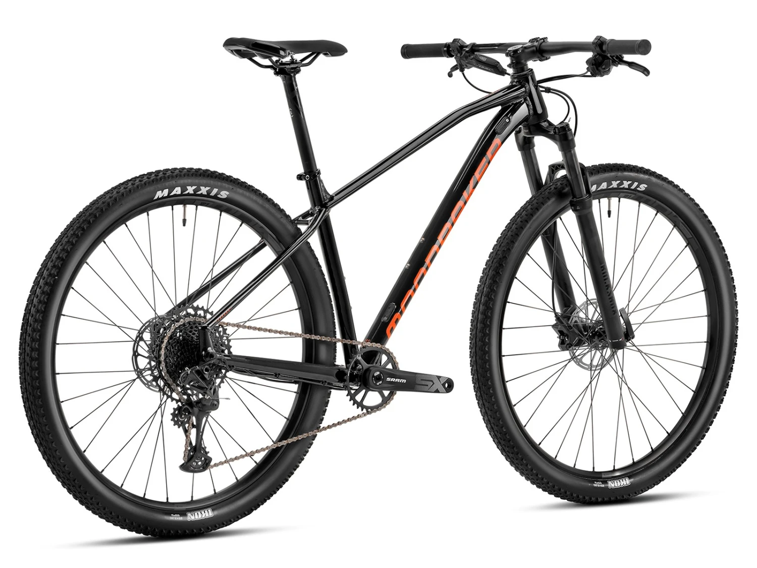 MONDRAKER Chrono VTT Black Orange 2023 3 MONDRAKER Chrono VTT Black Orange 2023 – Image 3