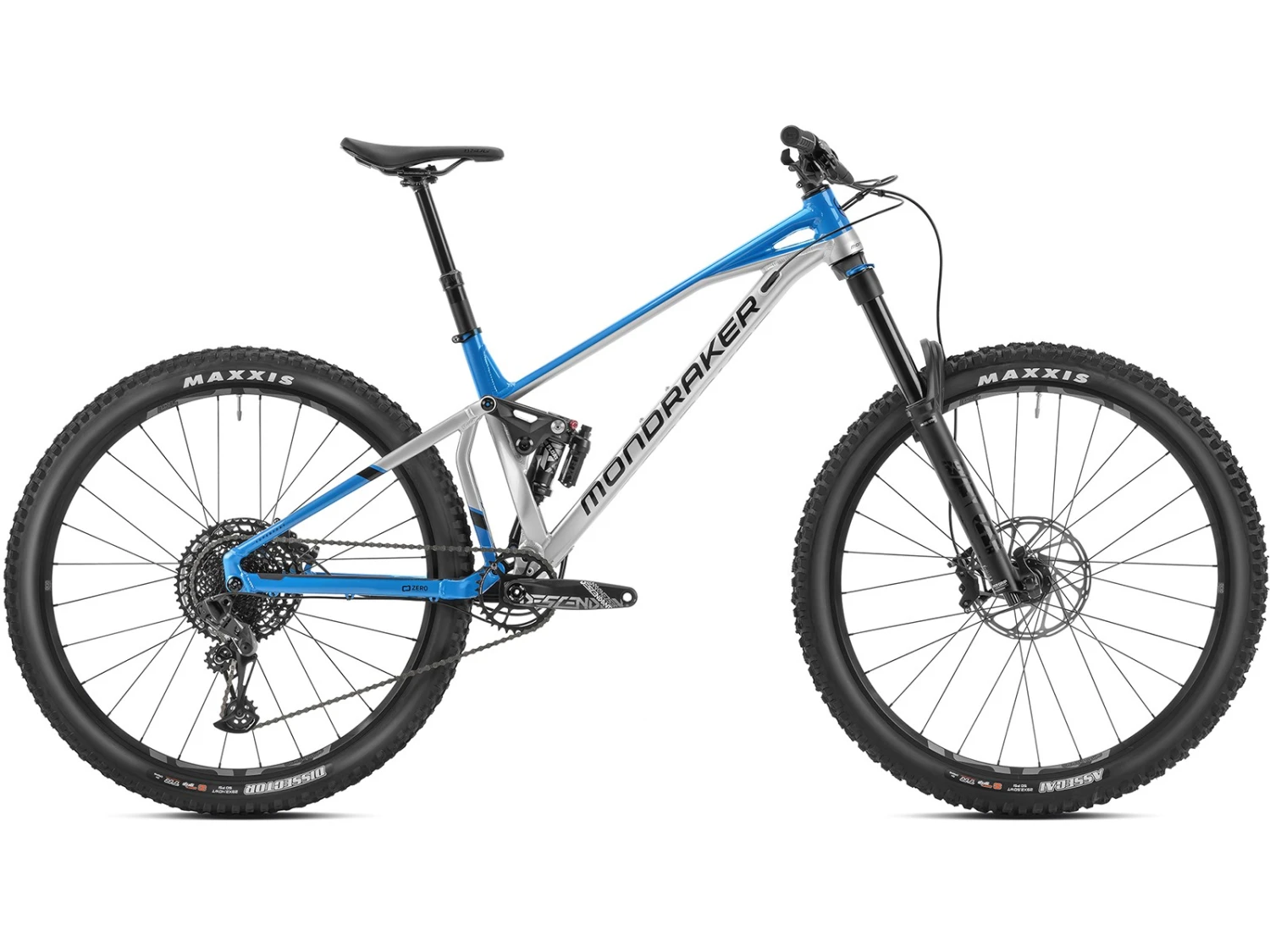 MONDRAKER Superfoxy VTT Enduro Silver Blue 2023 2 MONDRAKER Superfoxy VTT Enduro Silver Blue 2023 – Image 2