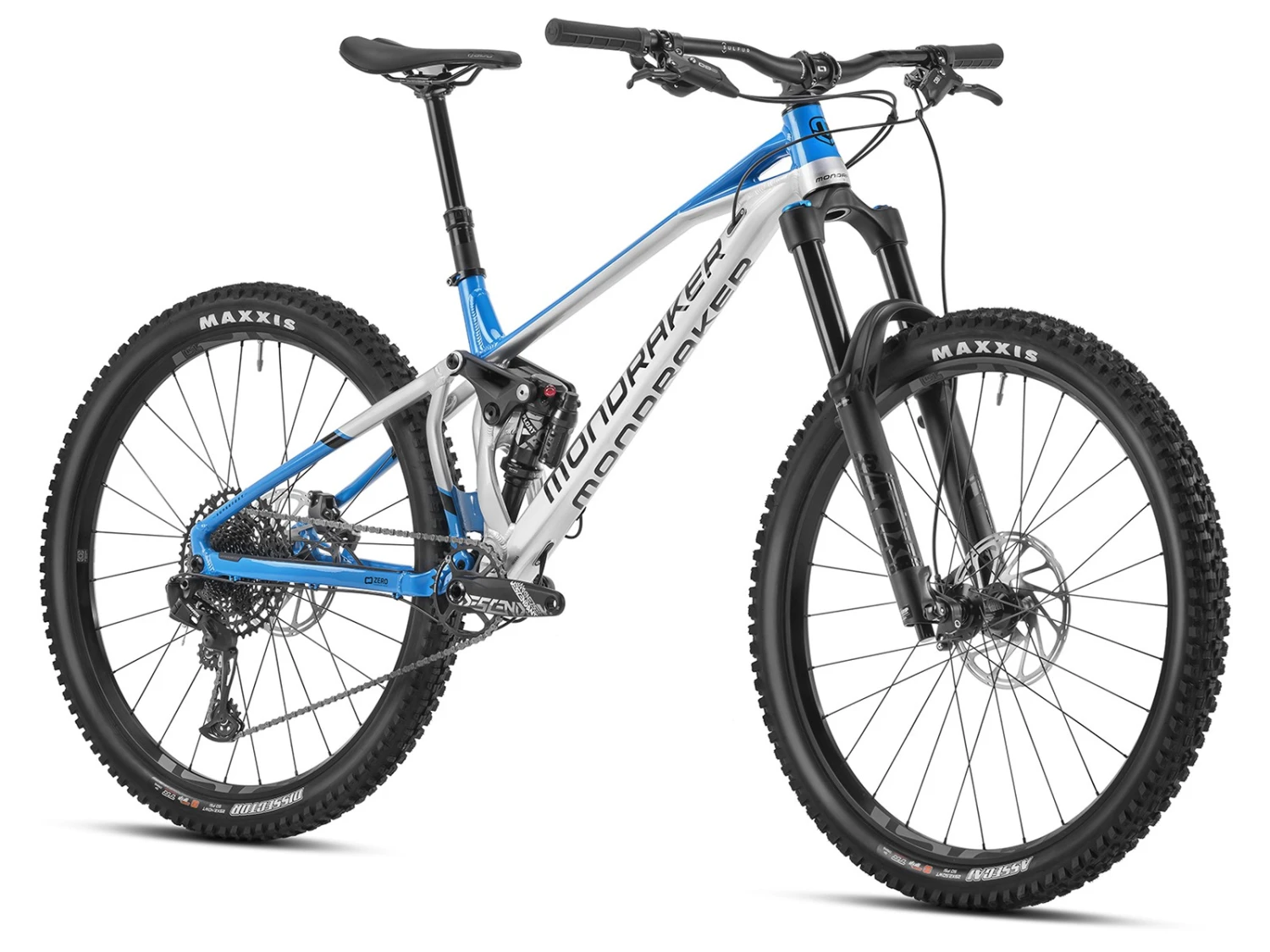 MONDRAKER Superfoxy VTT Enduro Silver Blue 2023 1 MONDRAKER Superfoxy VTT Enduro Silver Blue 2023