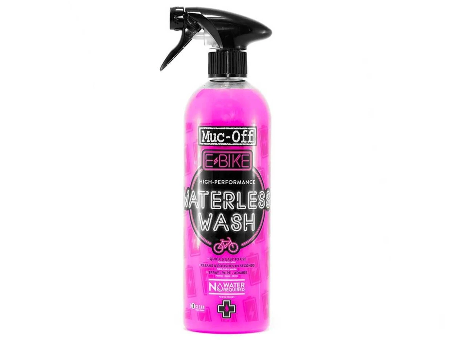 MUC-OFF EBike Waterless Wash Nettoyant à Sec Pour Vélo électrique - Spray 750ml 1 MUC-OFF EBike Waterless Wash Nettoyant à Sec Pour Vélo électrique - Spray 750ml