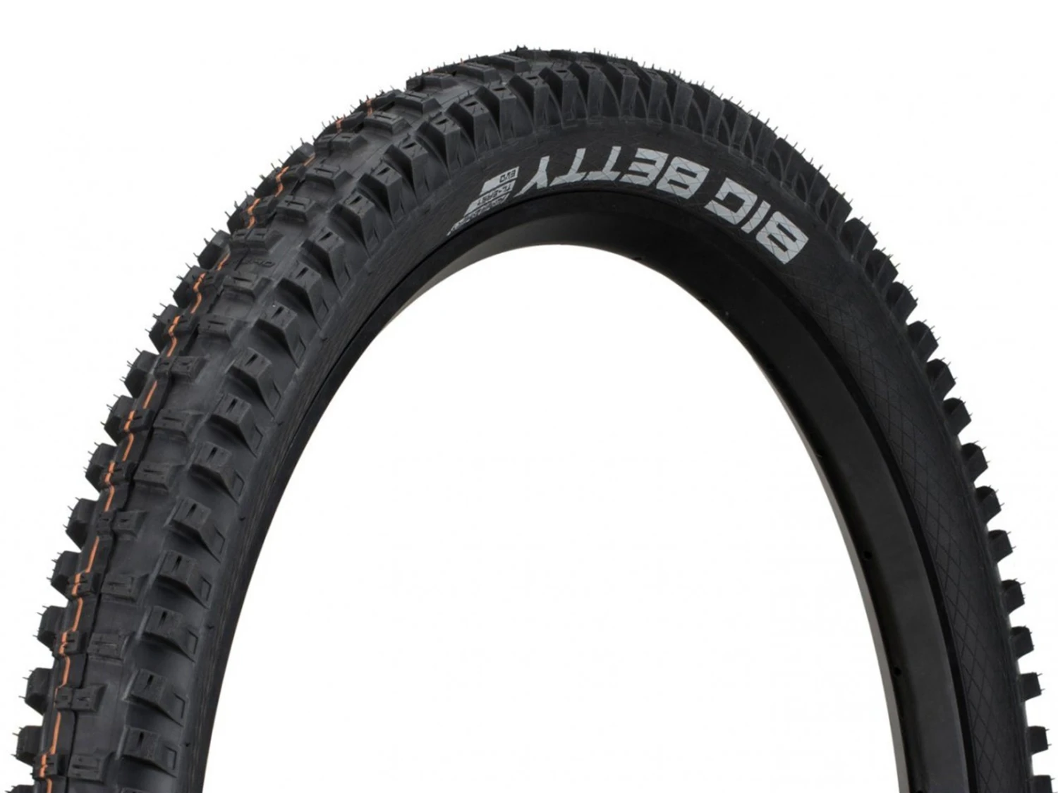 SCHWALBE Big Betty Pneu Souple Evolution Addix Soft Super Gravity - 27,5 X 2,4 Pouces 1 SCHWALBE Big Betty Pneu Souple Evolution Addix Soft Super Gravity - 27,5 X 2,4 Pouces