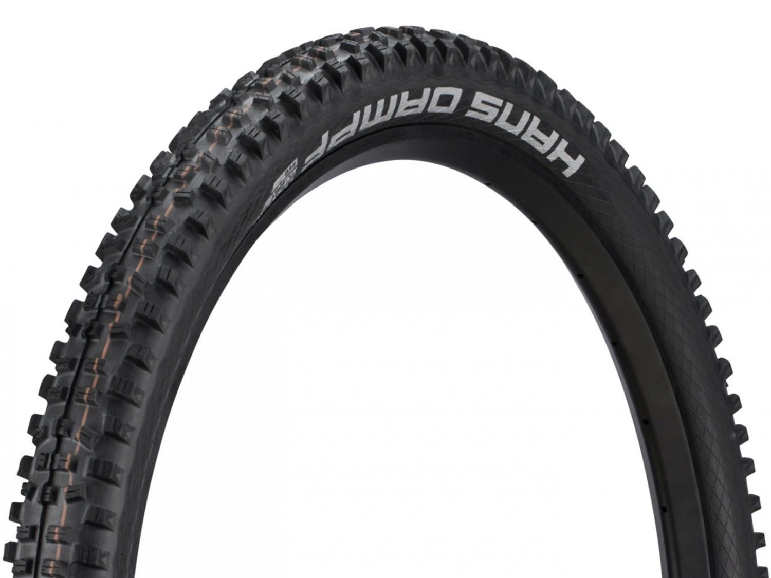 SCHWALBE Hans Dampf Pneu Souple Evolution Addix Speedgrip SnakeSkin - 27,5 X 2,6 Pouces 1 SCHWALBE Hans Dampf Pneu Souple Evolution Addix Speedgrip SnakeSkin - 27,5 X 2,6 Pouces