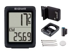SIGMA Compteur BC 5.0 WL Sans Fil Noir ( 5 Fonctions) -BMC Soldes Boutique sigma compteur bc 50 wl sans fil noir 5 fonctions 4