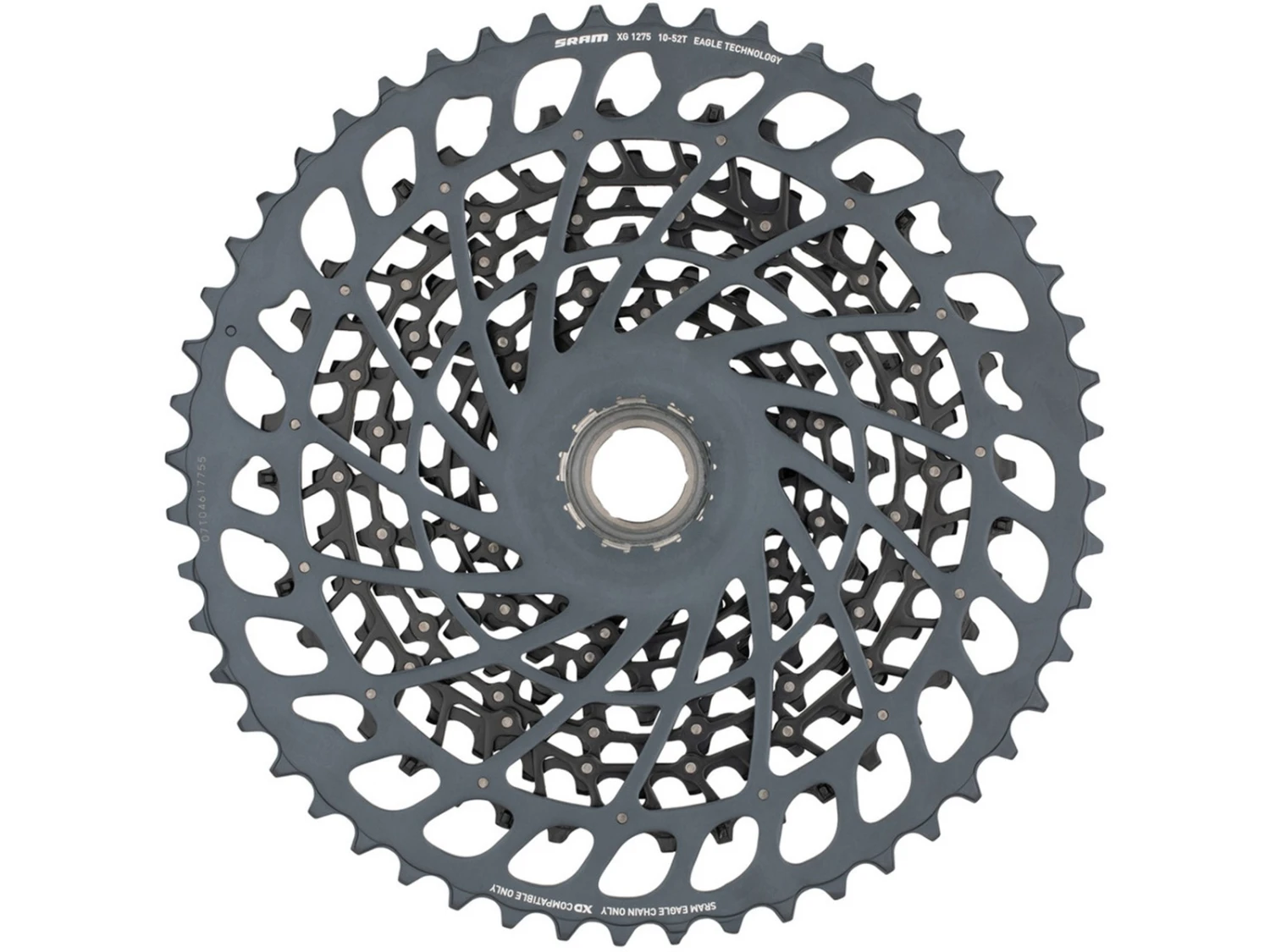 SRAM Cassette GX Eagle 12 Vitesses 10-52/10-50 Dents XG-1275-B1 Noir 2 SRAM Cassette GX Eagle 12 Vitesses 10-52/10-50 Dents XG-1275-B1 Noir – Image 2