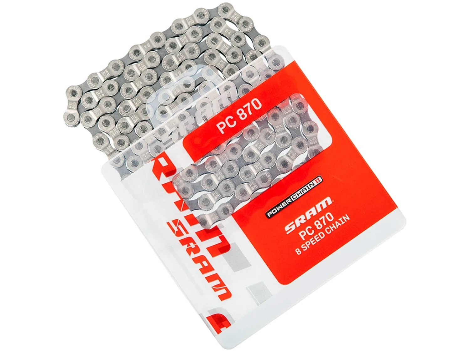 SRAM PC-870 Chaîne 7/8v 114 Maillons 1 SRAM PC-870 Chaîne 7/8v 114 Maillons