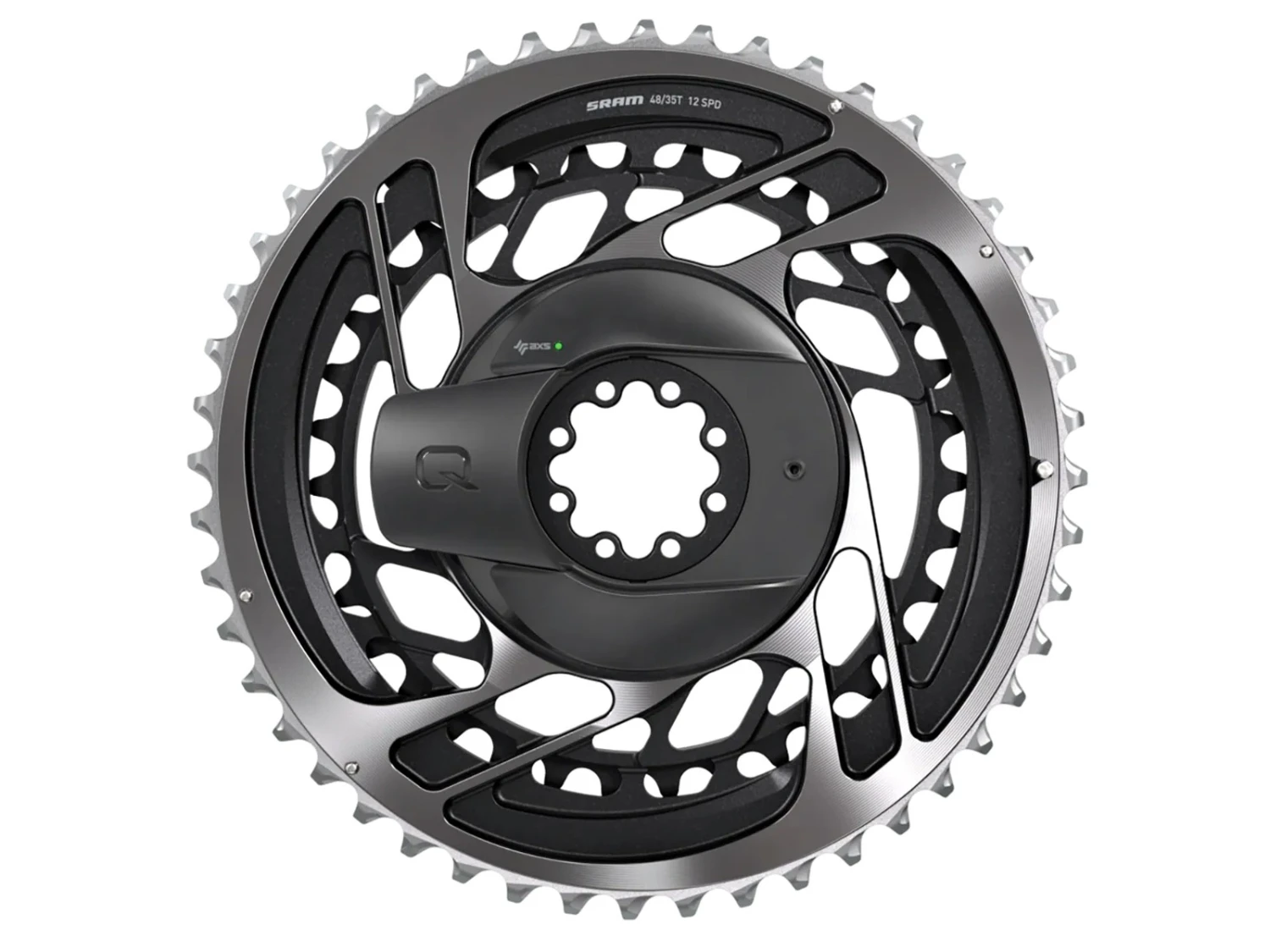 QUARQ Plateaux SRAM Red AXS 48/35 Capteur De Puissance 1 QUARQ Plateaux SRAM Red AXS 48/35 Capteur De Puissance