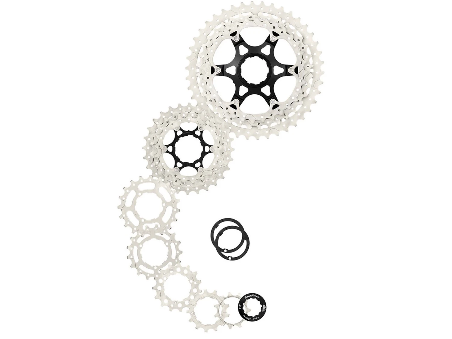 SUNRACE Cassette MS8 11 Vitesses 11-46 3 SUNRACE Cassette MS8 11 Vitesses 11-46 – Image 3