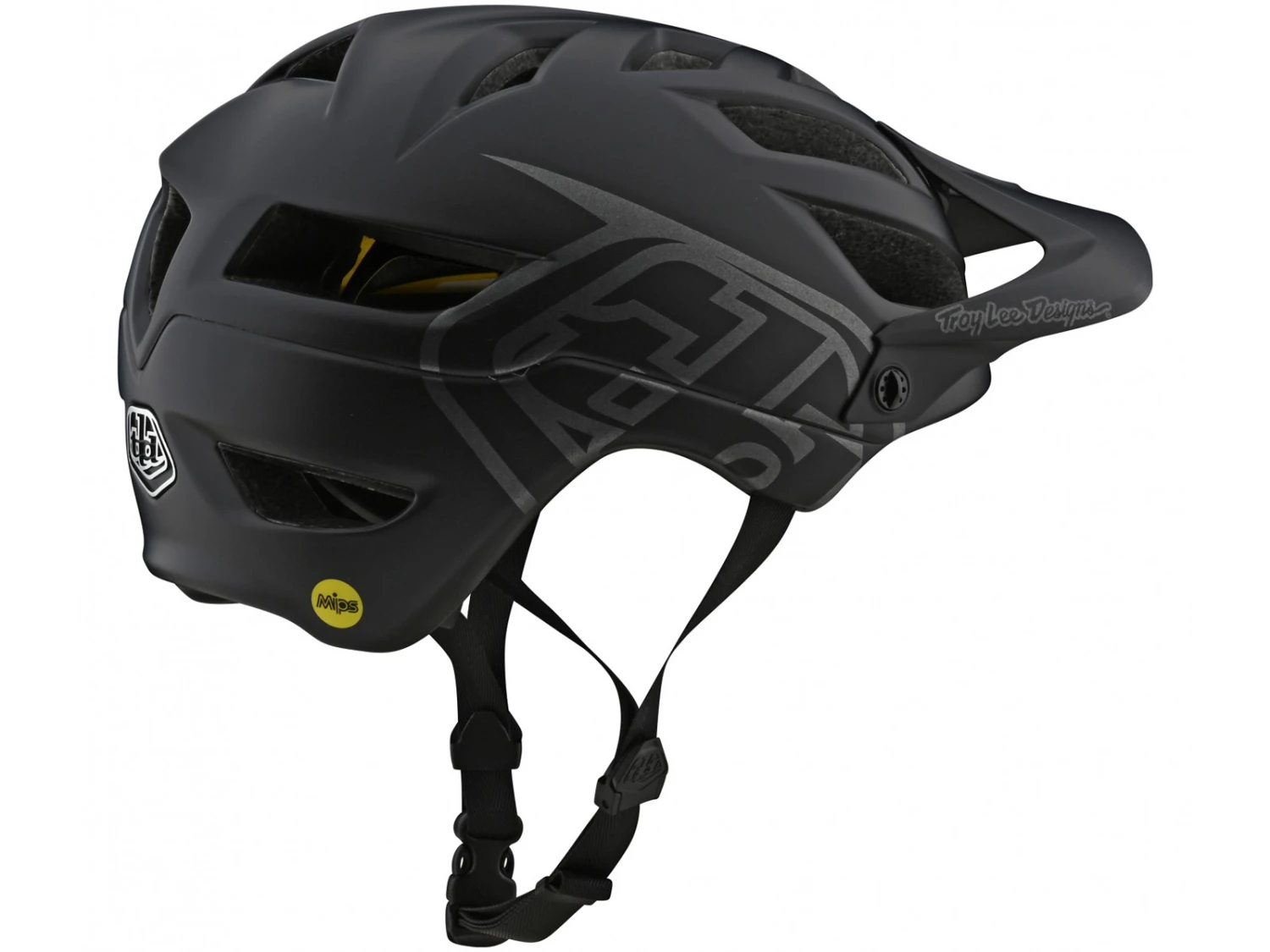 TROY LEE DESIGNS A1 MIPS Casque De VTT Noir 1 TROY LEE DESIGNS A1 MIPS Casque De VTT Noir