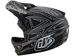 TROY LEE DESIGNS D3 Fiberlite Casque VTT Spiderstripe -BMC Soldes Boutique troy lee designs d3 fiberlite casque vtt spiderstripe 3