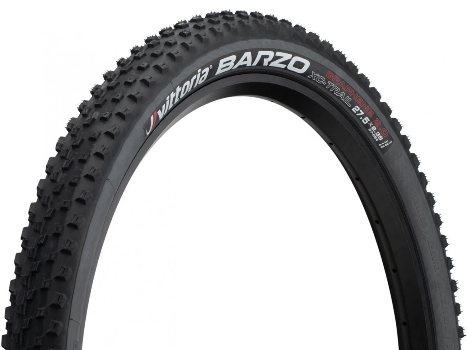 VITTORIA Pneu Souple Barzo TNT Graphene 2.0 - 27,5 X 2,25 Pouces 1 VITTORIA Pneu Souple Barzo TNT Graphene 2.0 - 27,5 X 2,25 Pouces